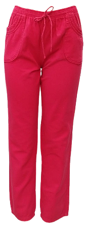 1309 CALÇA PIJAMA PT COLOR Vermelho