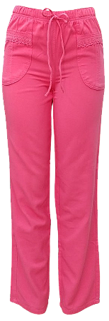 1310  CALÇA PIJAMA PT COLOR Goiaba