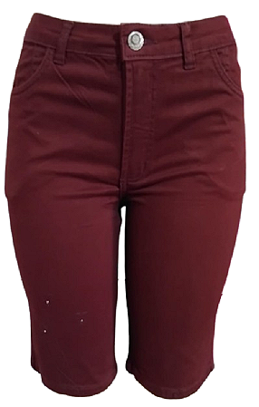 2312 TF BERMUDA LYC COLOR - Vinho