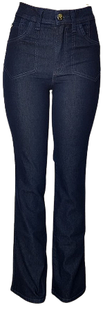 6302 TF CALÇA FLARE LYC DONNA - MAJU AMACIADO