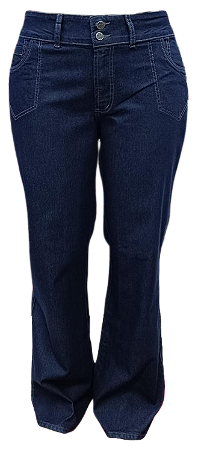 6003 CALÇA FLARE LYCRA DONNA - ATTIVA