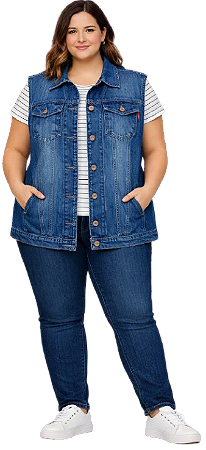 6710 MAXI COLETE JEANS SR II - STONE +