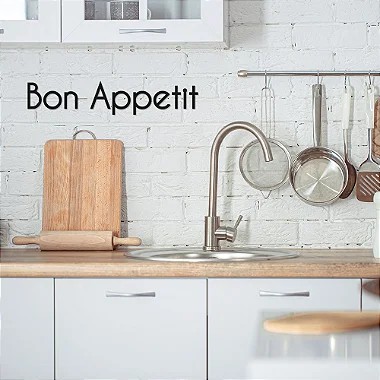 Frase De Parede Bon Appetit - Letrinhas