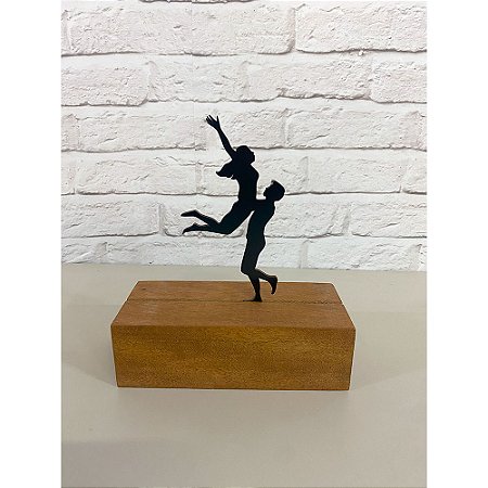 Escultura de Mesa Casal 01