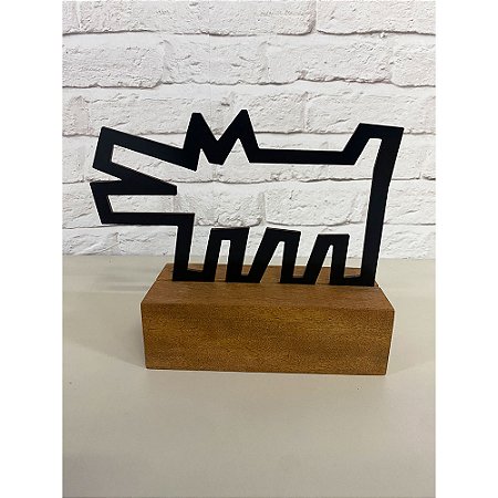 Escultura de Mesa Cachorro latindo