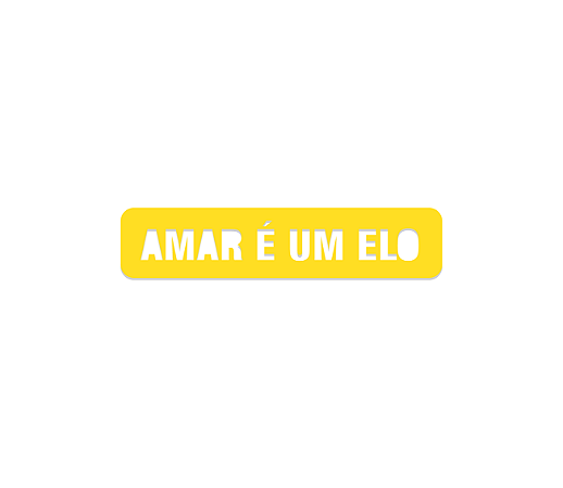 Placa Vazada Amar é um Elo
