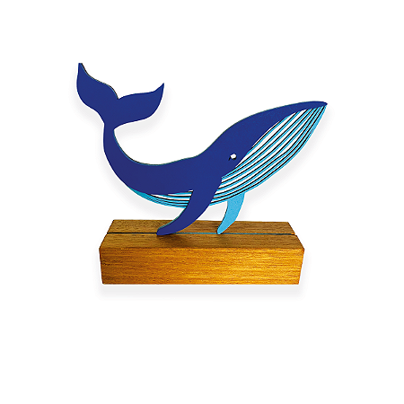 Escultura de Mesa Baleia