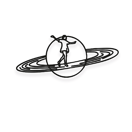 Decorativo Saturn Dance