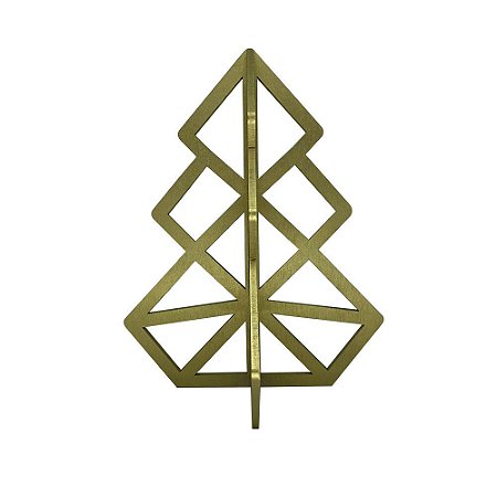 Enfeite Minimal Dourada