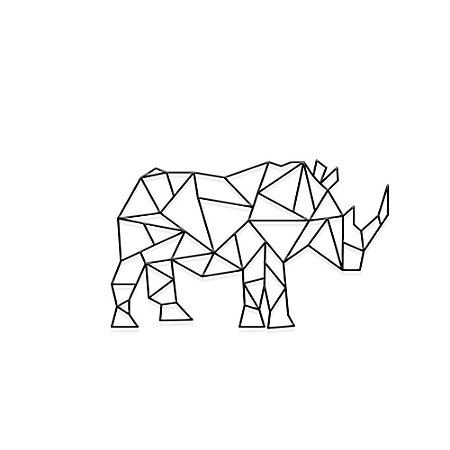 Decorativo Rinoceronte