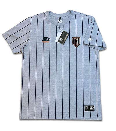 Camiseta Mojave 77' - Light Grey e Orange