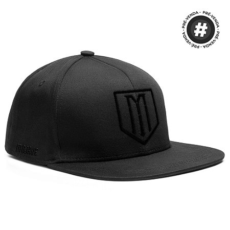 Boné Mojave Classic Aba Reta - Preto | PRÉ-VENDA