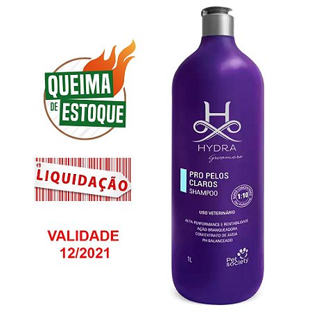 Shampoo Hydra Pro Pelos Claros 1L (VAL: 12/21)