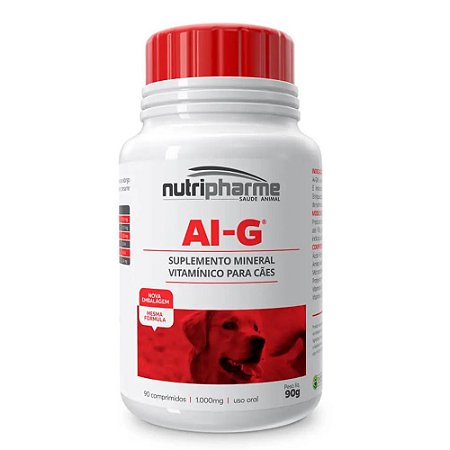 Suplemento Vitamínico Ai-g 90 Comprimidos - Nutripharme