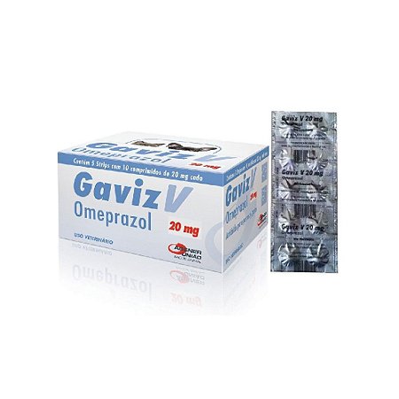 Gaviz 20mg - 10 Comprimidos Cartela Avulsa + Bula - Agener