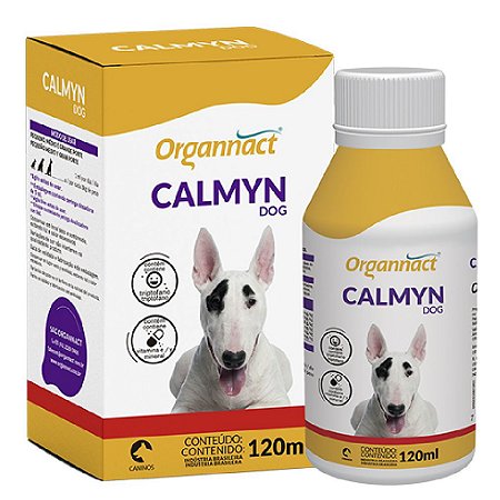 Suplemento Vitamínico Calmyn Dog 120ml - Organnact