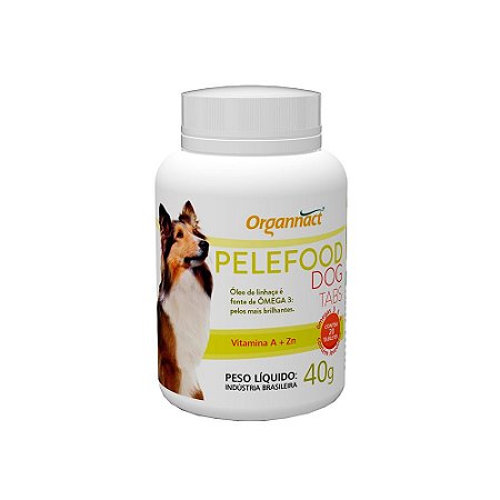 Suplemento Vitamínico Pelefood Dog Tabs 40g - Organnact