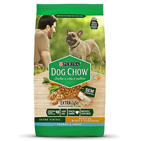 Ração Dog Chow Premium Especial Cães Adultos Raças Pequenas Frango & Arroz 3kg