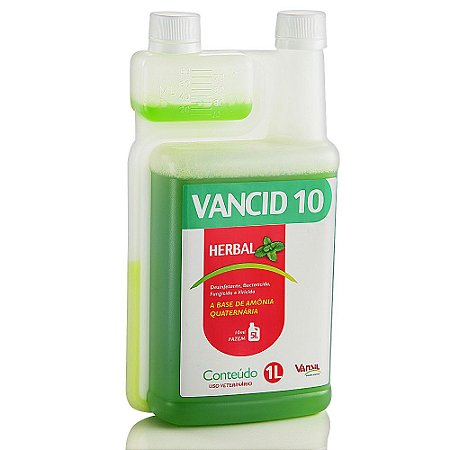Vancid 10 Desinfetante Fungicida 1L - Vansil