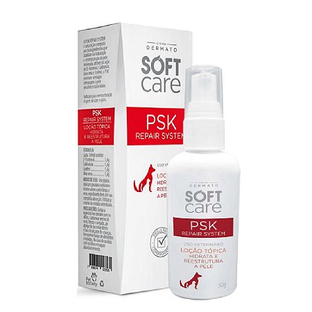 Soft Care PSK Repair System Loção Hidratante 50g - Pet Society