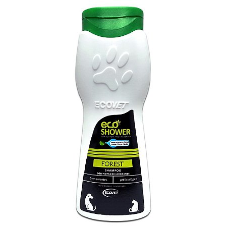 Shampoo Eco Shower Forest Cães e Gatos 500ml - Ecovet