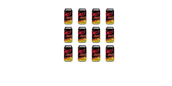 Cachaça lata 350ml - Pitu - CAIXA COM 12 UNIDADES