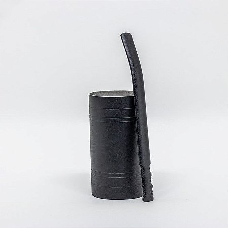 Kit Copo Redondo + Bomba V6 Inox Black - Téres House