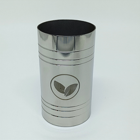 Copo Redondo de Inox Recartilhado P/ Tereré - Téres House