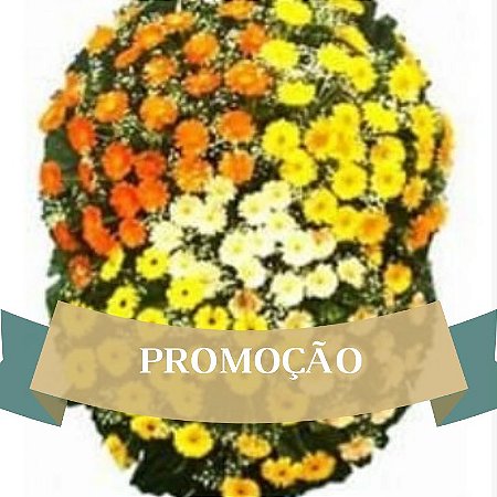 Coroa de Flores Extra Luxo Grande BR-10