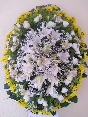 Coroa de Flores Araça Cemitério