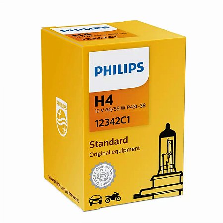Lâmpada Halógena H4 Standard - PHILIPS
