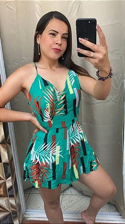 macaquinho estampado