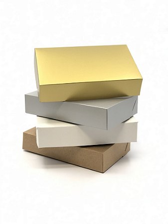 Caixa de Papel para Presente  (19x12x4 cm) - embalagem com 20