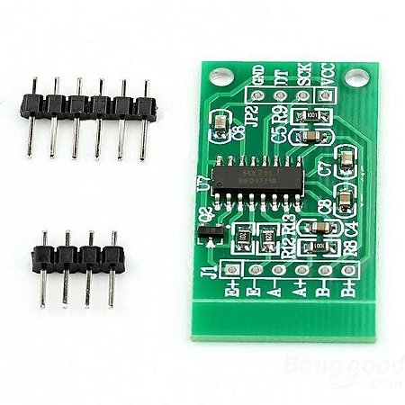 Conversor Amplificador HX711 24bit 2 canais para Sensor de Peso