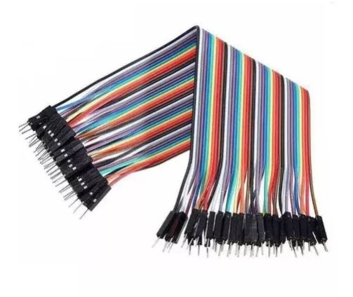 Kit Jumper Macho-Macho x40 Unidades 20cm Para Arduino