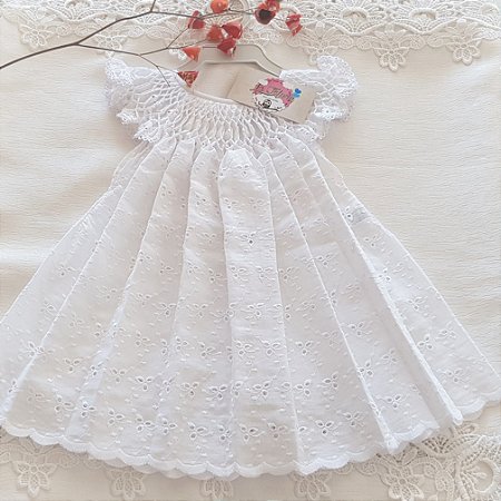 vestido batizado 4 meses