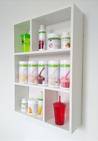 MINI ESTANTE EM MDF 58X17X80CM - EVS