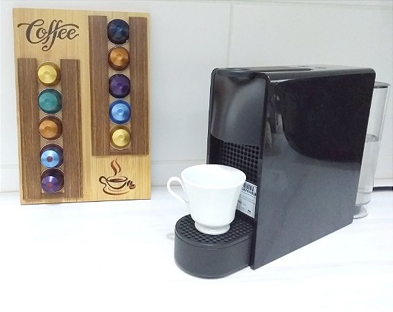 PORTA CÁPSULAS DE CAFÉ E CHÁ (NESPRESSO) 18,5X1,5X27CM