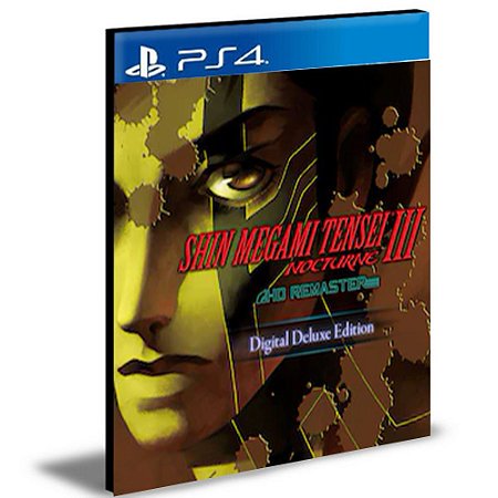 Shin Megami Tensei III Nocturne HD Remaster DELUXE EDITION PS4 e PS5 PSN MÍDIA DIGITAL