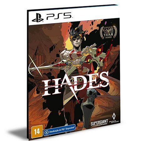 Hades Ps5 Psn Mídia Digital