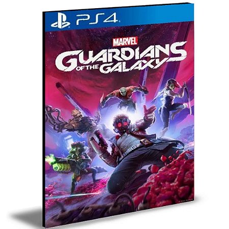 Marvel Guardiões da Galáxia Ps4 Psn Mídia Digital