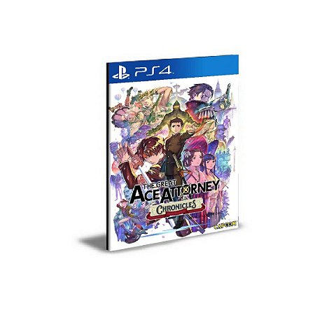 The Great Ace Attorney Chronicles  Ps4 e Ps5 Psn Mídia Digital