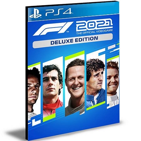 F1 2021 Deluxe Edition Português Ps4 Psn Mídia Digital