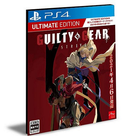Guilty Gear -Strive- Ultimate Edition Ps4 Psn Mídia Digital