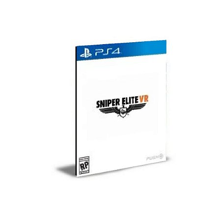 Sniper Elite VR Ps4 PSN  Mídia Digital