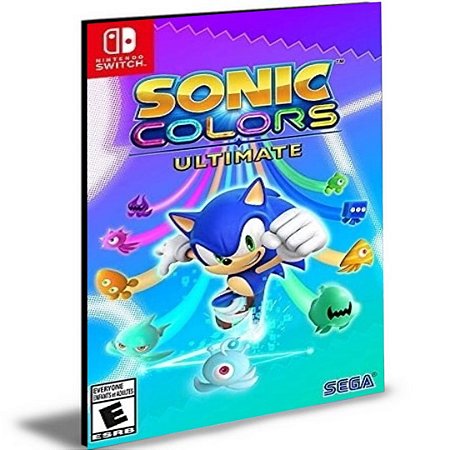 Sonic Colors Ultimate NINTENDO SWITCH Mídia Digital