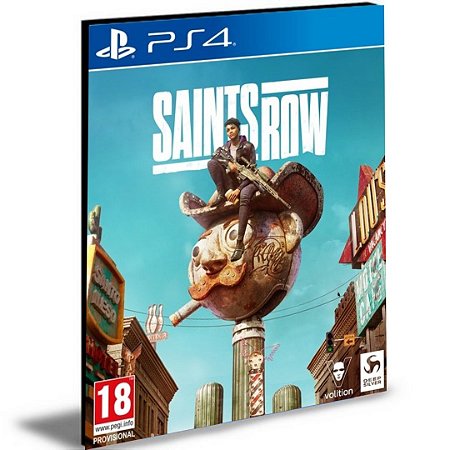 Saints Row PS4 PSN Mídia Digital
