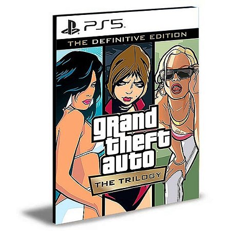Grand Theft Auto The Trilogy The Definitive Edition PS5 PSN Mídia Digital