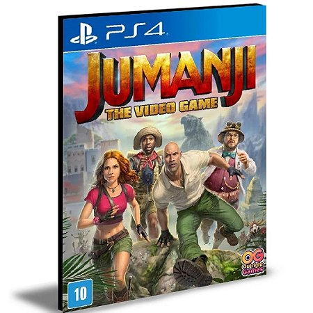 Jumanji O Videogame PS4 PSN Mídia Digital