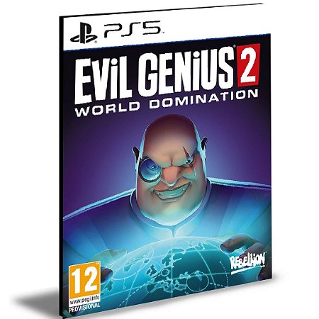 Evil Genius 2 World Domination PS5 PSN Mídia Digital